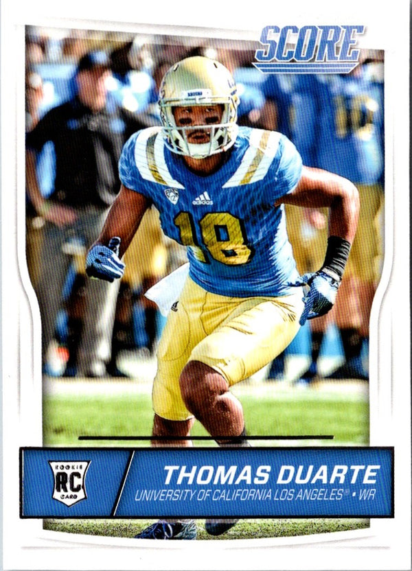 2016 Score Scorecard Thomas Duarte #438