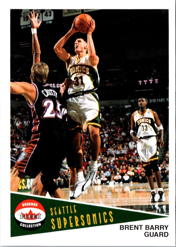 2002 Fleer Platinum Brent Barry #60