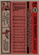 1981 Topps Leon Roberts