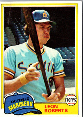 1981 Topps Leon Roberts #368