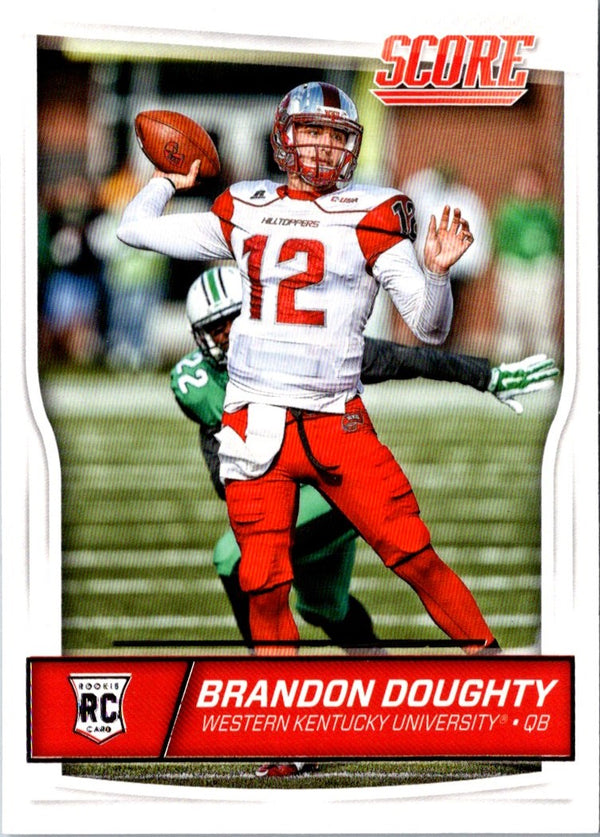 2016 Score Brandon Doughty #338 Rookie