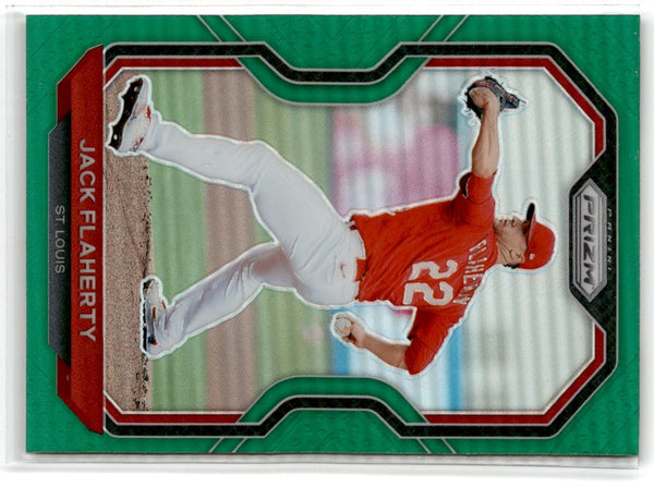 2021 Panini Prizm Green Jack Flaherty #230