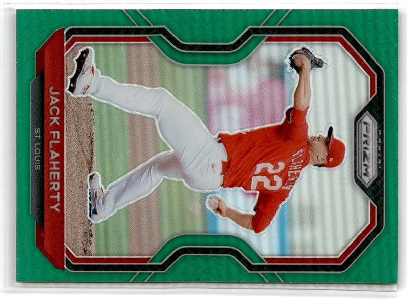 2021 Panini Prizm Green Jack Flaherty #230