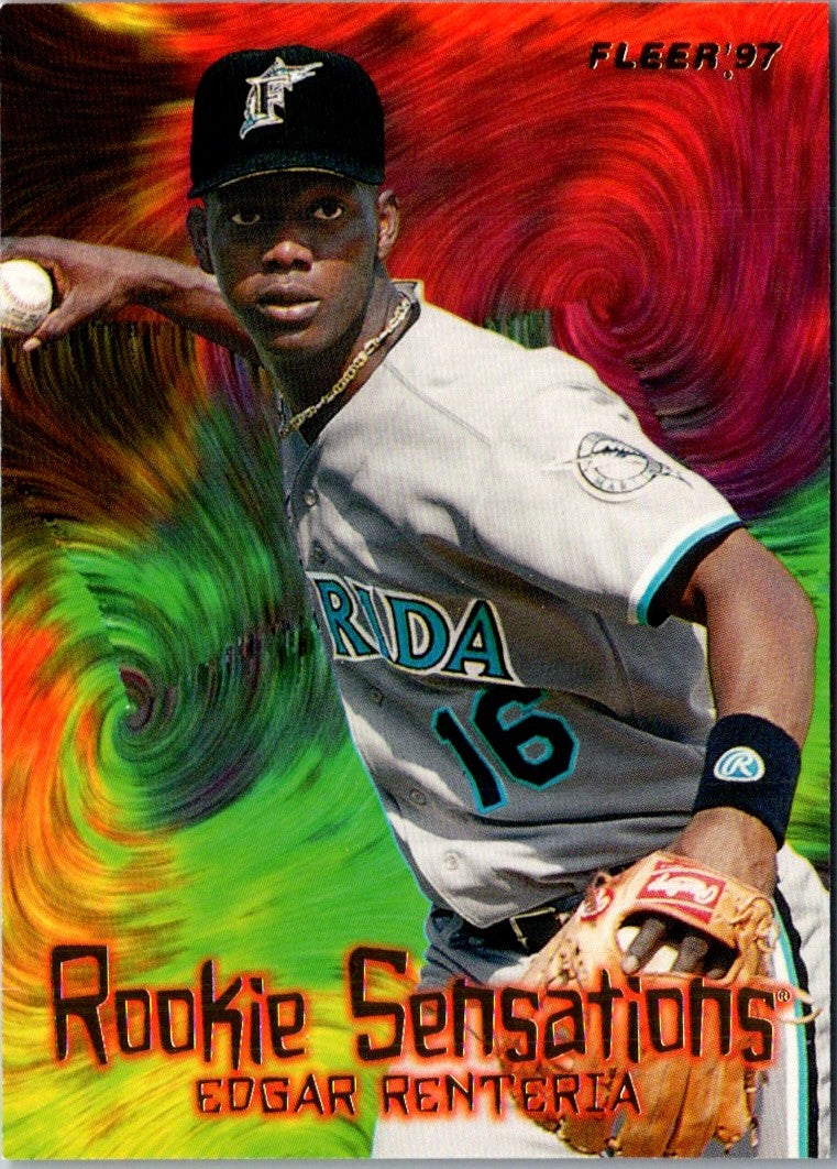 1996 Leaf Signature Series Edgar Renteria
