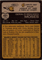 1973 O-Pee-Chee Gerry Moses #431