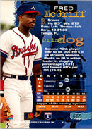 1994 Stadium Club Fred McGriff