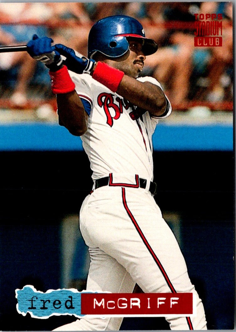 1994 Stadium Club Fred McGriff