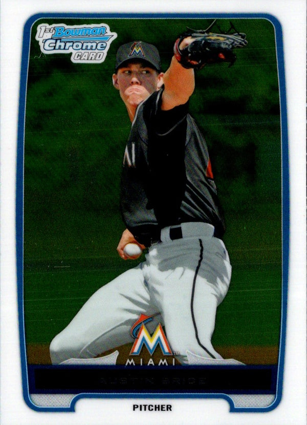 2012 Bowman Chrome Prospects Austin Brice #BCP170