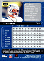 2001 Stadium Club Sean Dawkins #49