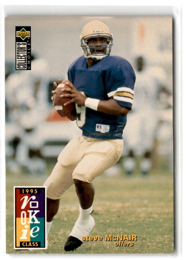 1995 Collector's Choice Steve McNair #3 Rookie