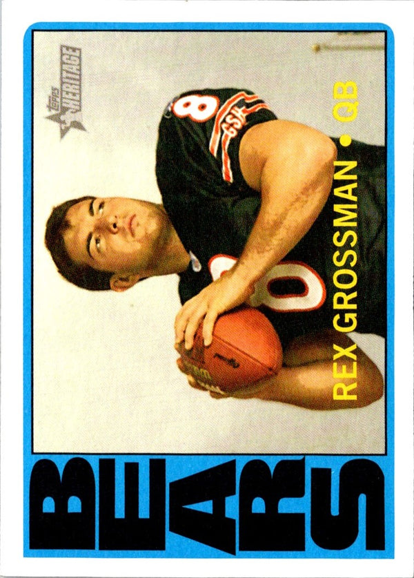 2005 Topps Heritage Rex Grossman #182