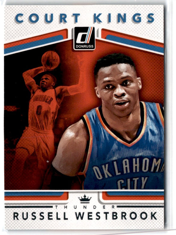 2017 Donruss Court Kings Russell Westbrook #30