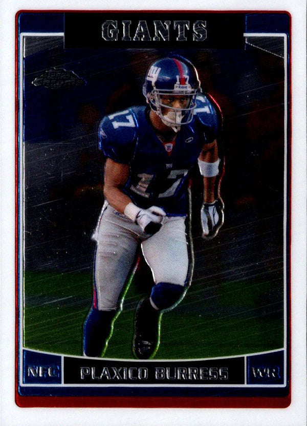 2006 Topps Chrome Plaxico Burress #134