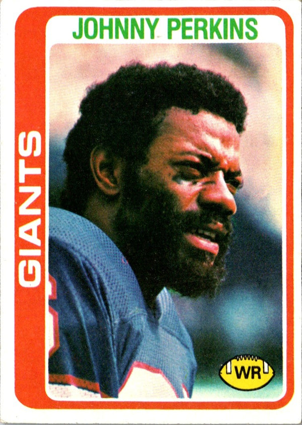 1978 Topps Johnny Perkins #311 Rookie