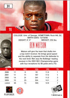 2004 Press Pass SE Ben Watson #31