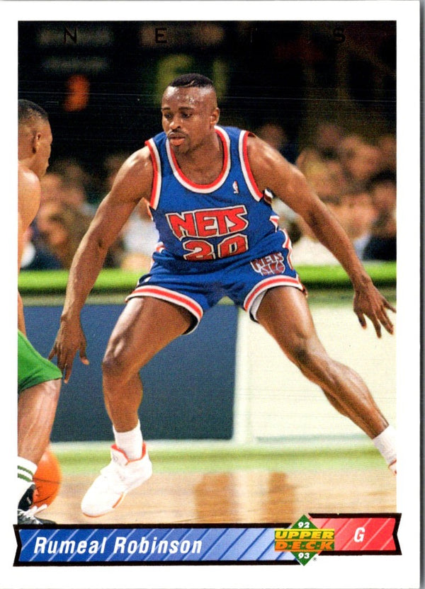 1992 Upper Deck Rumeal Robinson #348