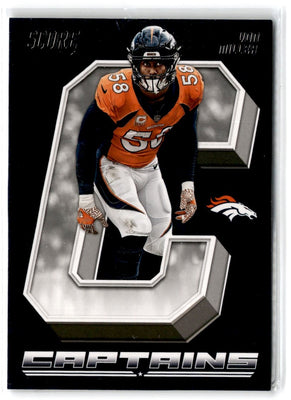2018 Score Captains Von Miller #7