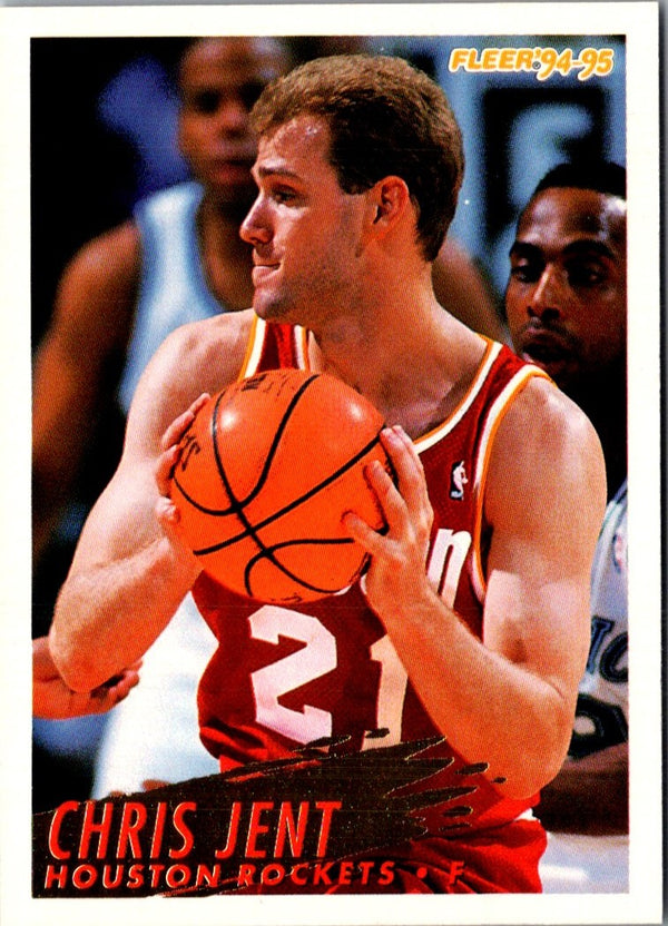 1994 Fleer Chris Jent #292 Rookie