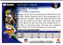 2010 Topps Chrome Sidney Rice
