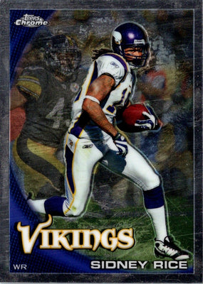 2010 Topps Chrome Sidney Rice #C2
