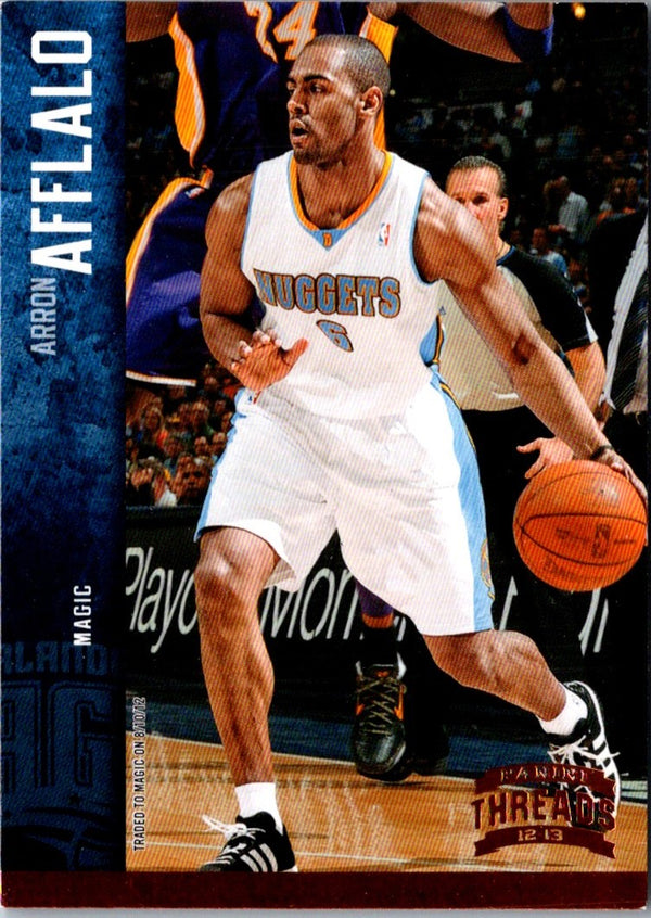 2012 Panini Arron Afflalo #4 Autograph /25