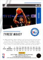 2020 Panini Chronicles Tyrese Maxey #59 Rookie