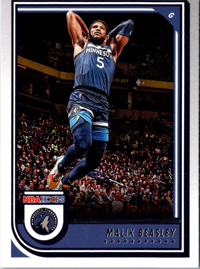 2022 Hoops Blue Malik Beasley