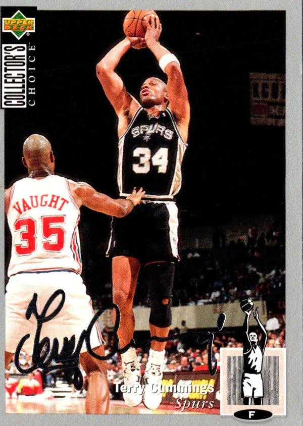 1994 Collector's Choice Silver Signatures Terry Cummings #65