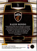 2021 Panini Select Rajon Rondo #34