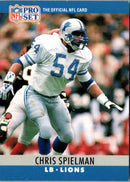 1990 Pro Set FACT Cincinnati Chris Spielman