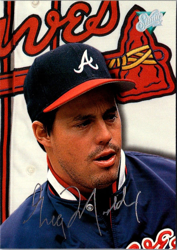 1993 Studio Greg Maddux #196