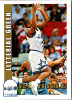 1992 Hoops Litterial Green #440 Rookie