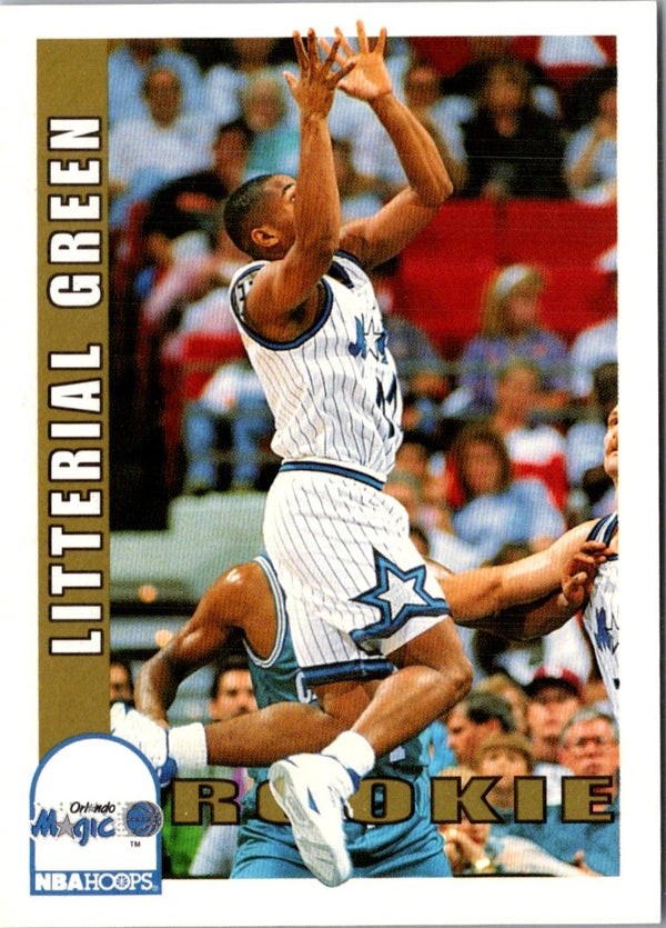 1992 Hoops Litterial Green #440 Rookie