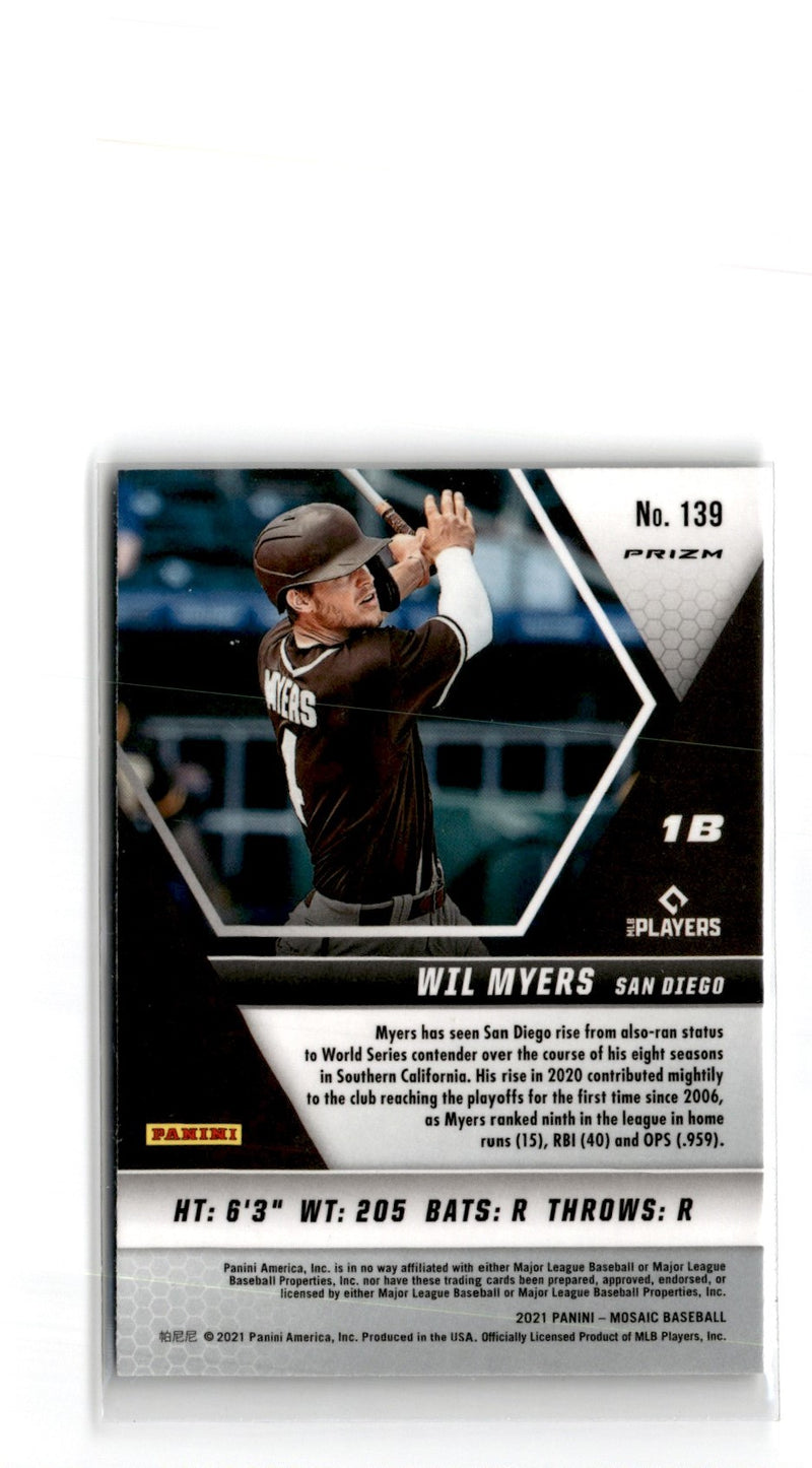 2021 Panini Mosaic Wil Myers