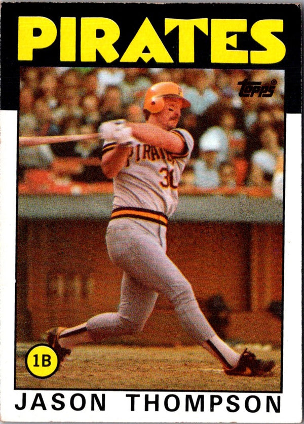 1986 Topps Jason Thompson #635