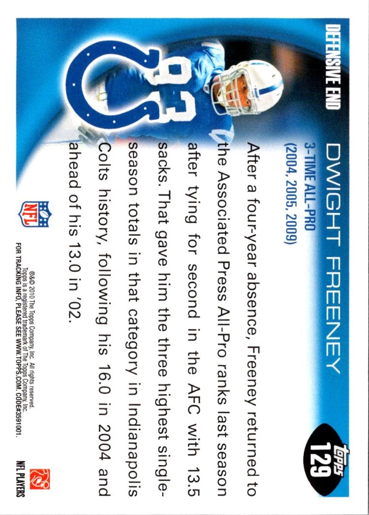2010 Topps Dwight Freeney