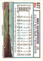 1992 Topps Gold Mike Sharperson #627