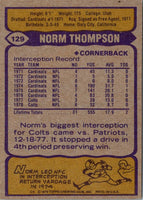 1979 Topps Norm Thompson #129