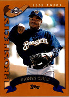 2002 Topps Limited Dionys Cesar #316