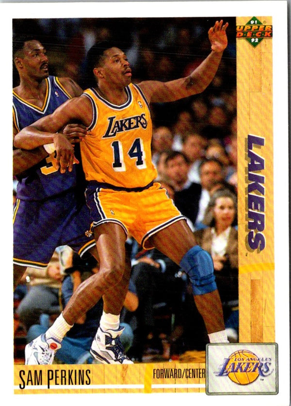 1991 Upper Deck International Italian Sam Perkins #66