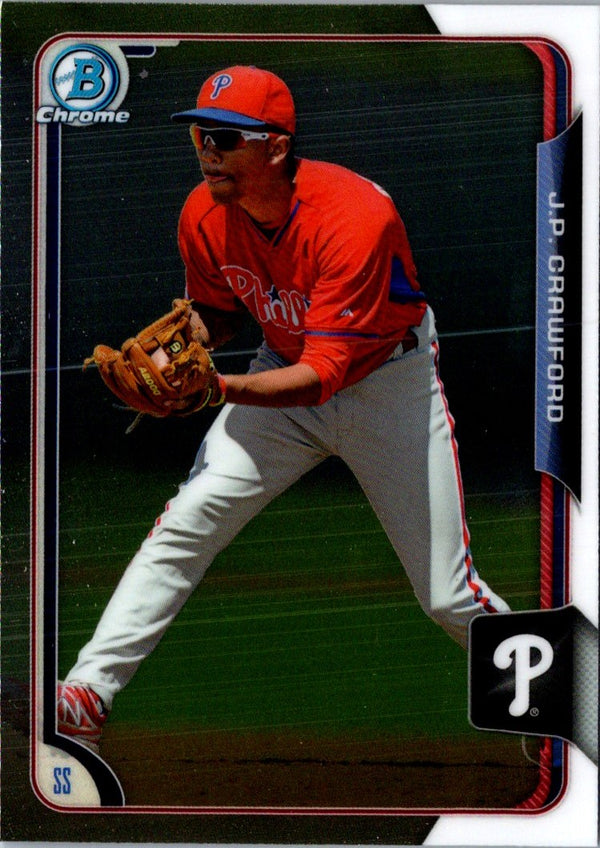 2015 Bowman Chrome Prospects J.P. Crawford #BCP153