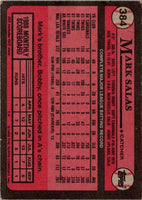 1989 Topps Mark Salas #384