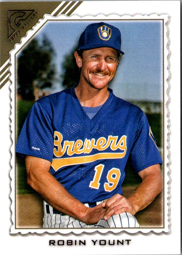 2022 Topps Gallery Robin Yount #191