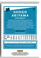 2020 Donruss Optic Red Wave Shogo Akiyama #96