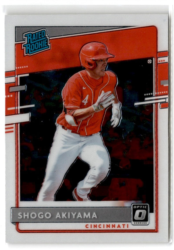 2020 Donruss Optic Red Wave Shogo Akiyama #96