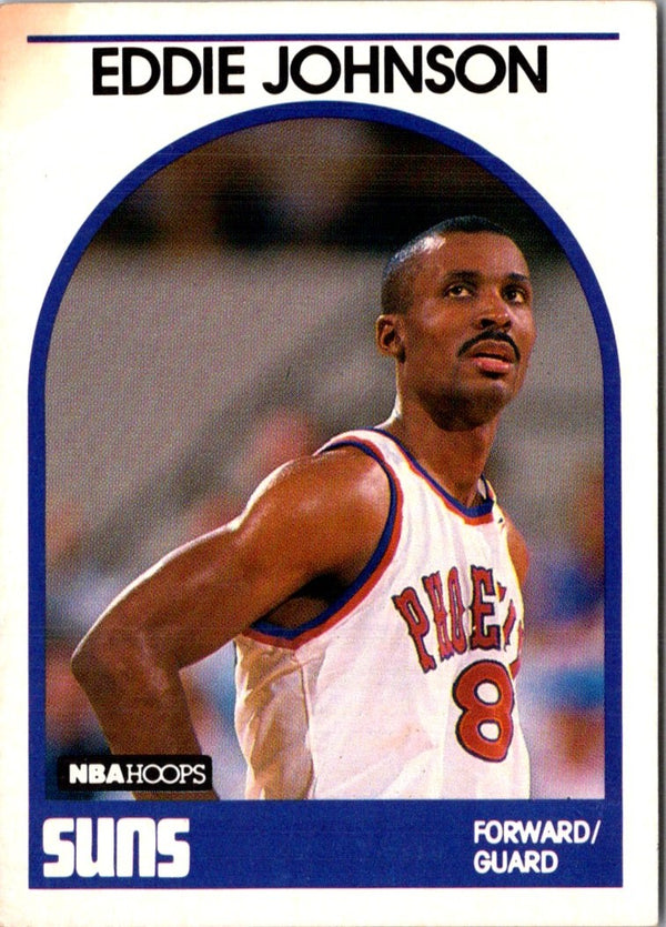 1989 Hoops Eddie Johnson #195