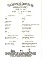 2011 Topps Allen & Ginter Luke Hochevar #332