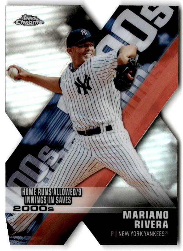 2020 Topps Chrome Decade of Dominance Die Cut Mariano Rivera #DOD-2