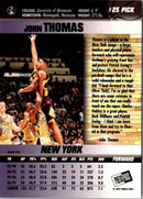 1997 Press Pass Double Threat Silver John Thomas