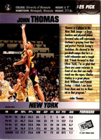 1997 Press Pass Double Threat Silver John Thomas #24